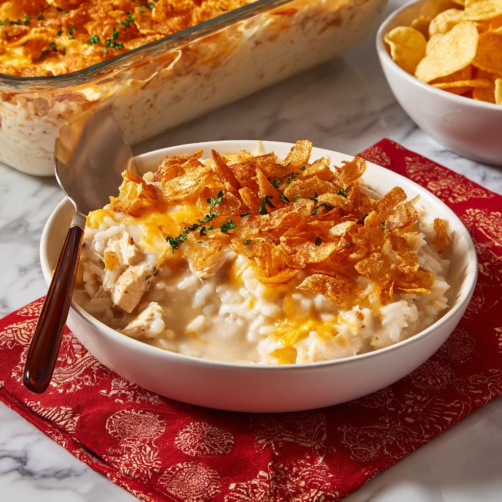 Million Dollar Chicken Rice-a-Roni Casserole Recipe - Recipe Image