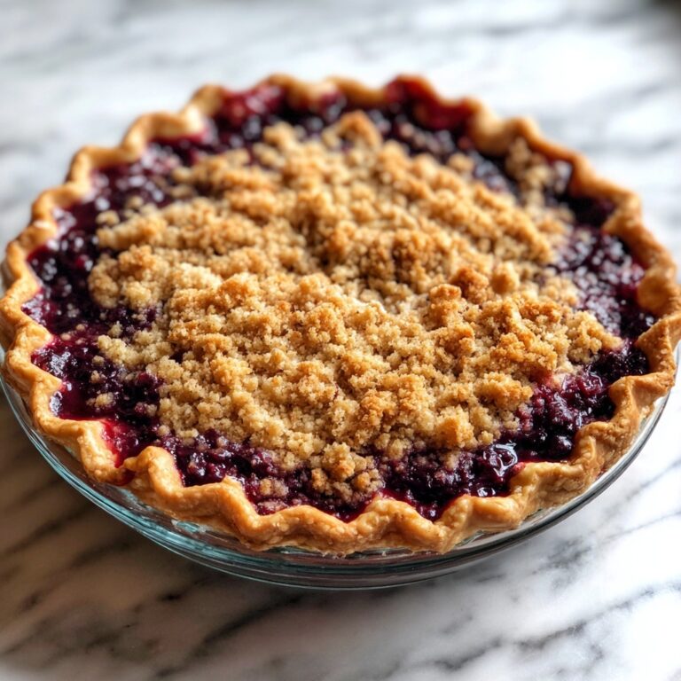 Triple Berry Rhubarb Pie Recipe