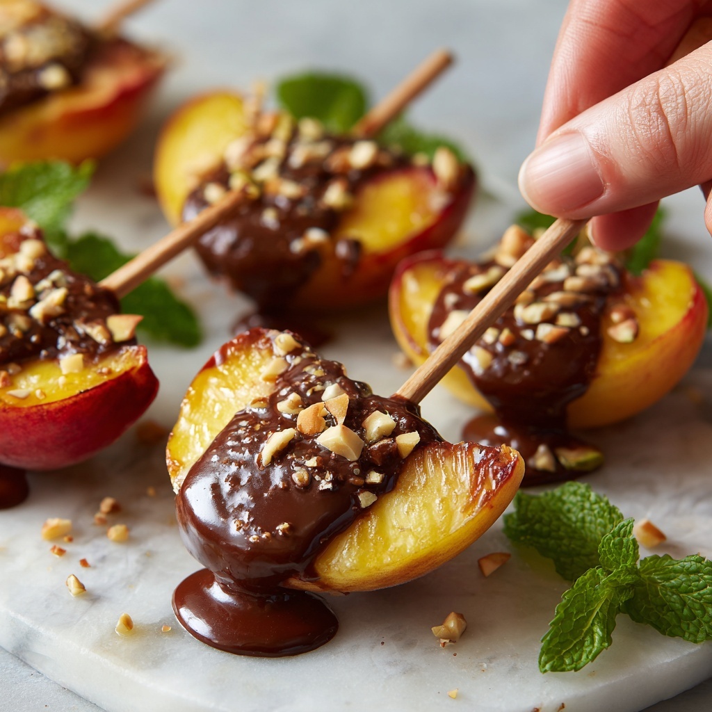 Sliced Caramel Apple Pops Recipe - Recipe Image