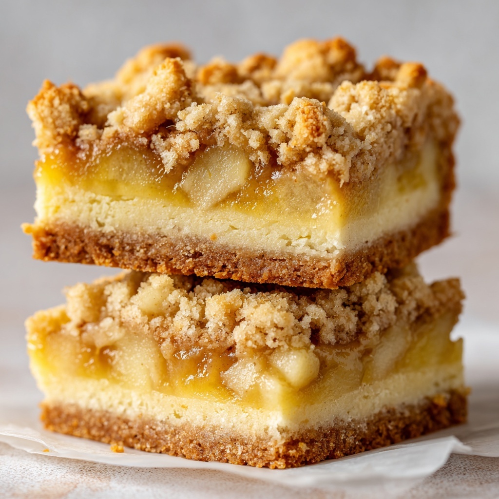 Gluten Free Apple Cheesecake Bars Recipe - Recipe Image