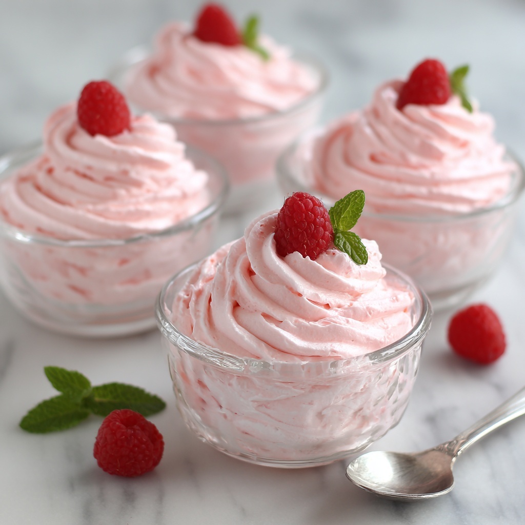 Raspberry Mousse Recipe - Recipe Image