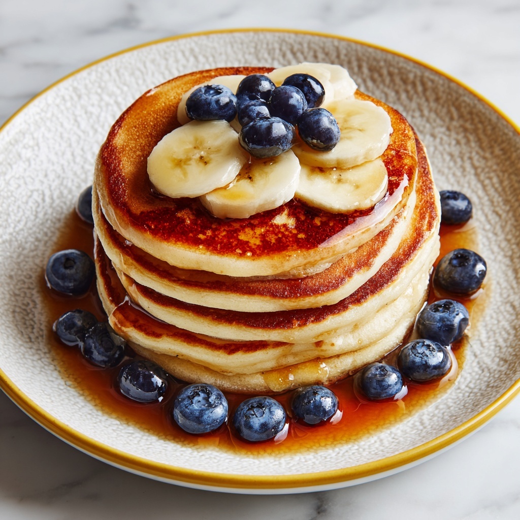 Fluffy Greek Yogurt Pancakes Recipe - Recipe Image