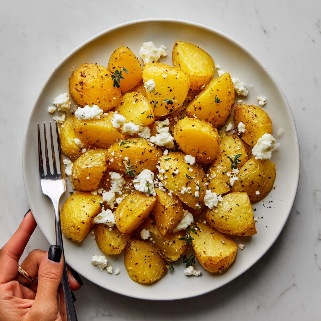 Baked Feta Potatoes: A Delicious and Easy Recipe for Your Next Meal Recipe - Recipe Image