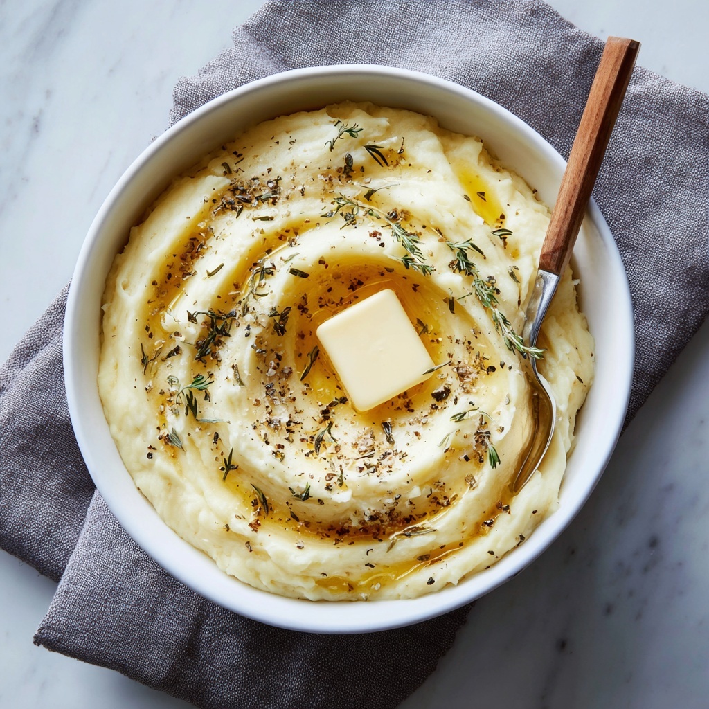 Creamy Homemade Mashed Potatoes Recipe - Recipe Image