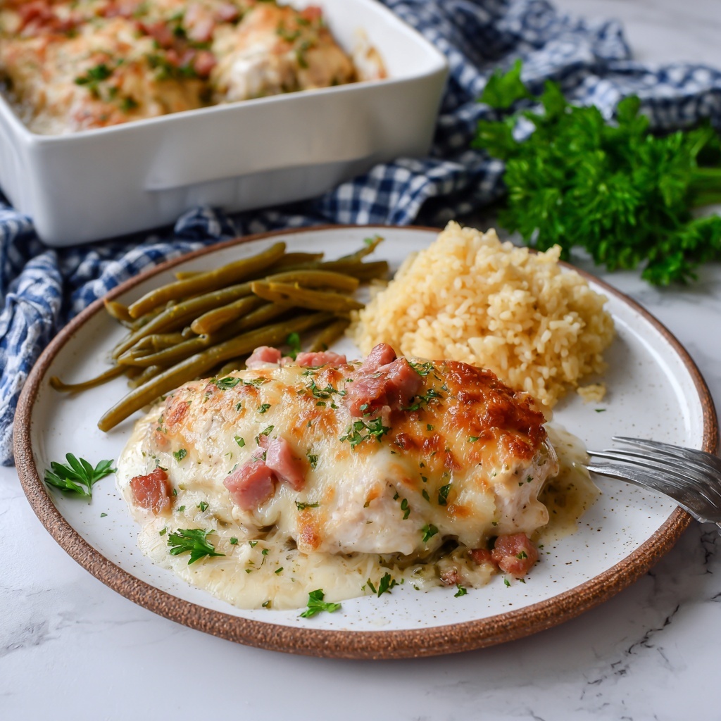 Chicken Cordon Bleu Bubble Up Recipe - Recipe Image