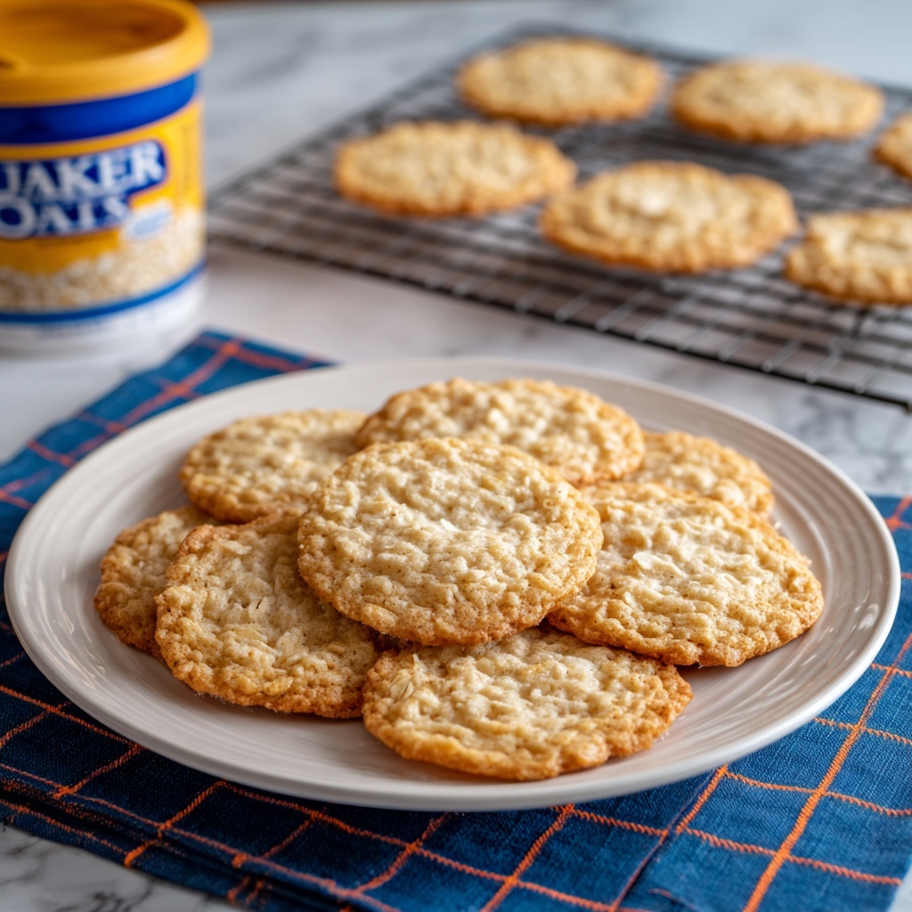 Lunch Lady Oatmeal Cookies Recipe - Recipe Image