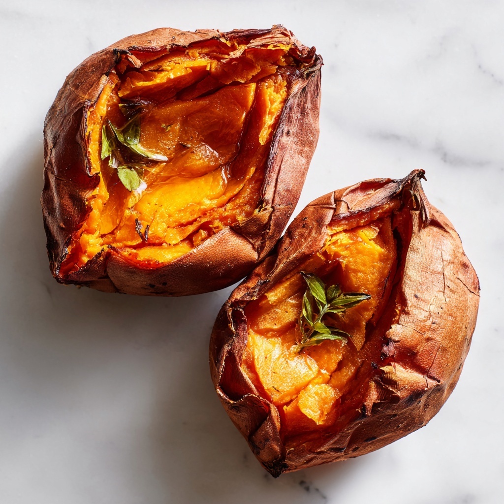 Air Fryer Baked Sweet Potatoes Recipe - Recipe Image