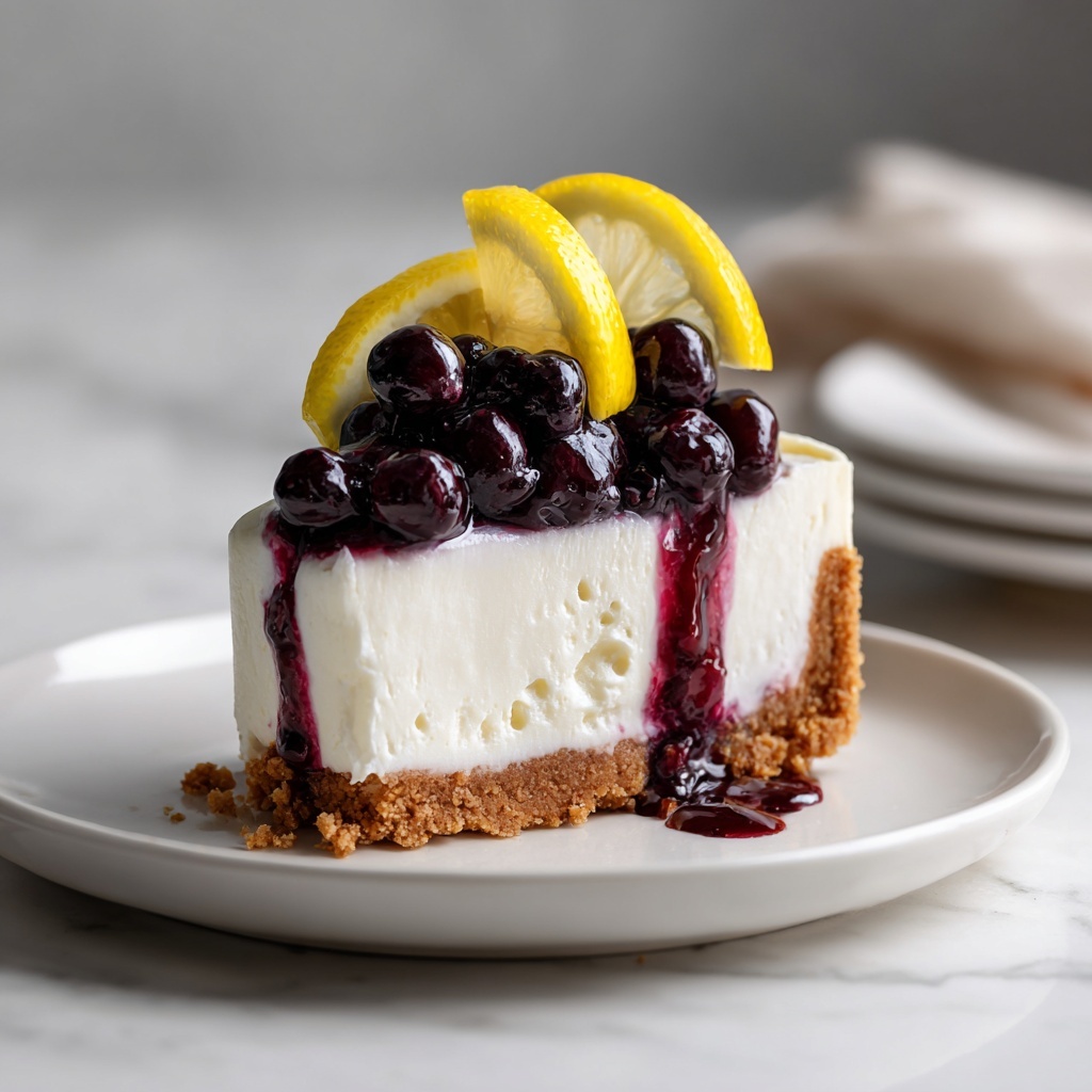Lemon Blueberry Cheesecake Extravaganza Recipe - Recipe Image