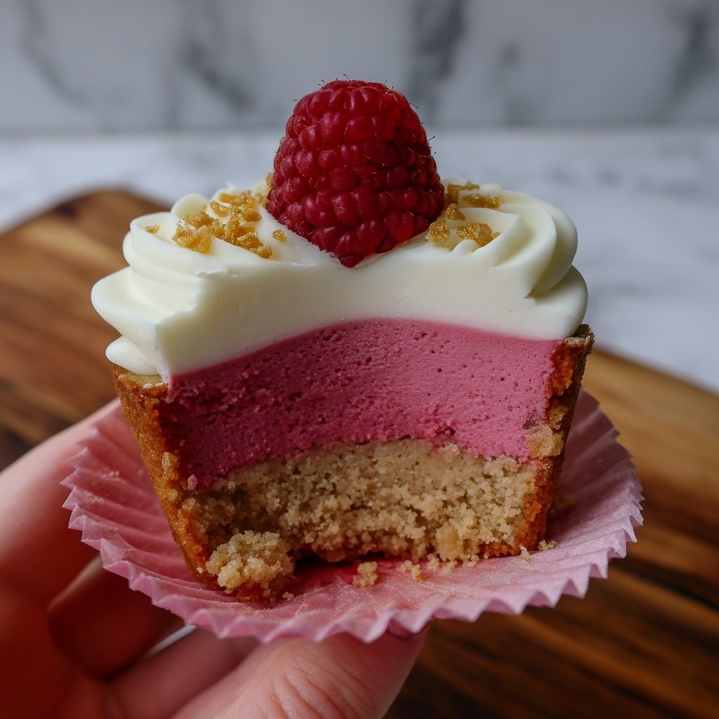 No Bake Lemon Raspberry Cheesecake Cups Recipe - Recipe Image
