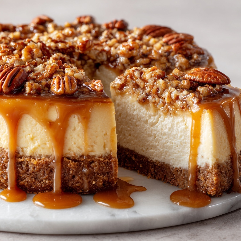 Butter Pecan Praline Poke Cake Recipe - Recipe Image