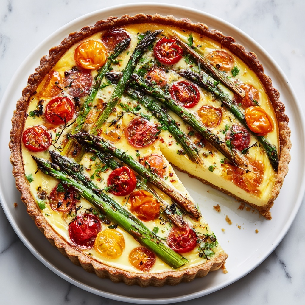Spring Vegetable Quiche Recipe - Recipe Image