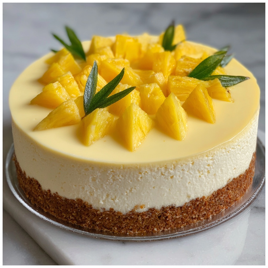 Pineapple Cream Cheese Pound Cake with Pineapple Icing Recipe - Recipe Image