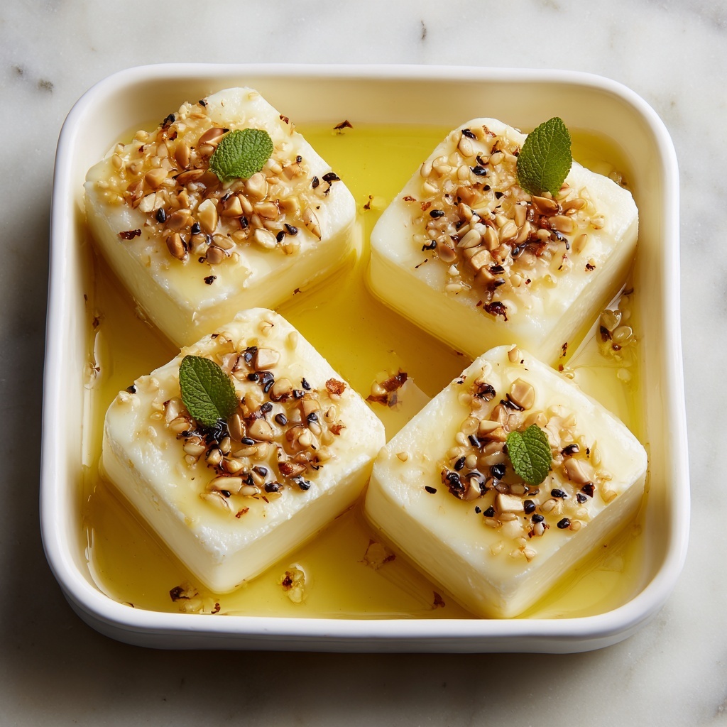 Albanian Baked Feta Recipe - Recipe Image