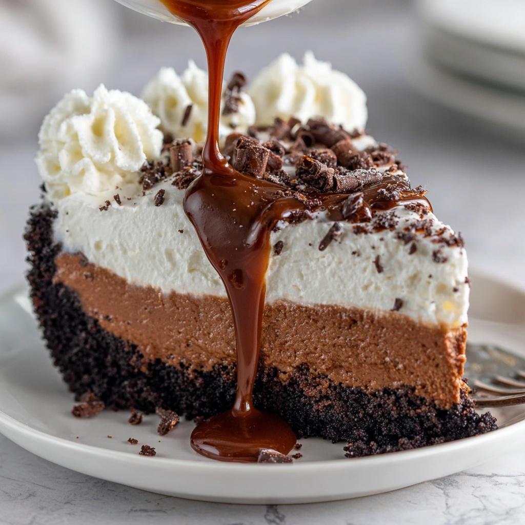 Chocolate Brownie Mousse Cake Recipe - Recipe Image