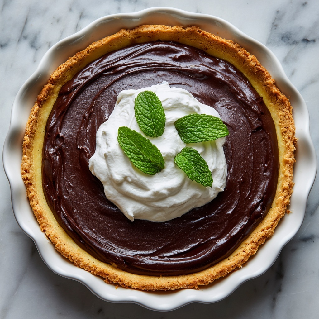 Old-Fashioned Chocolate Cream Pie Recipe - Recipe Image