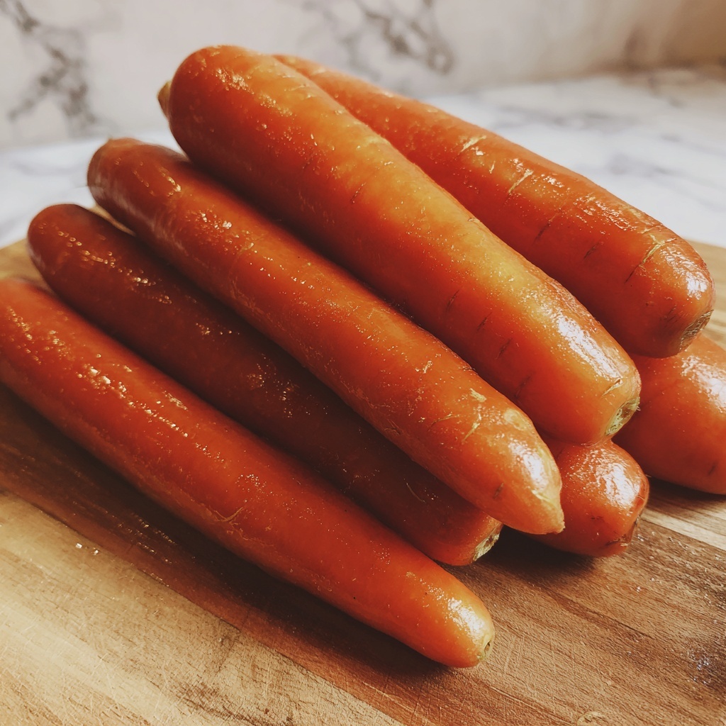 Honey Garlic Roasted Baby Carrots Recipe - Recipe Image