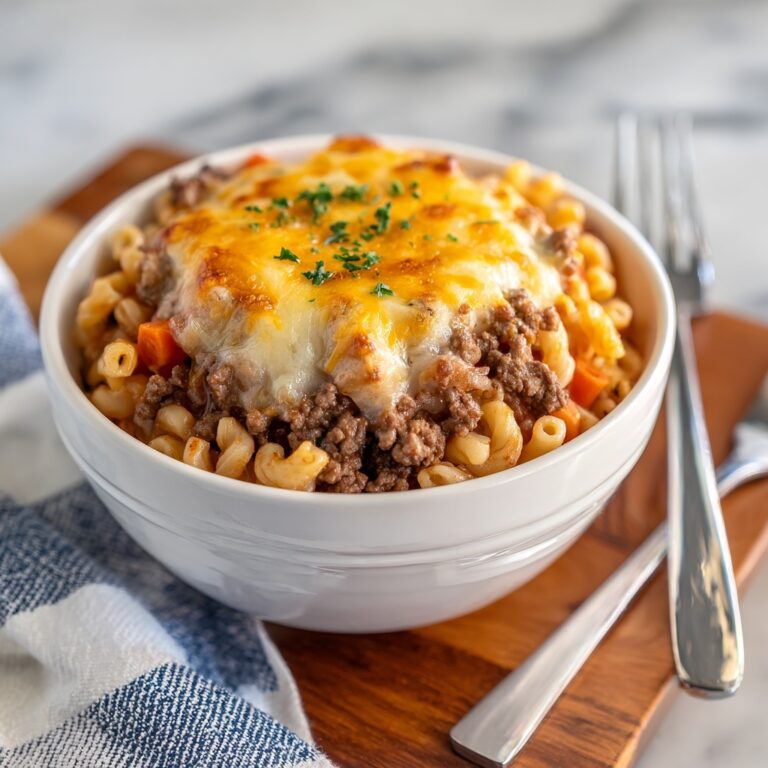 One Pot Cheeseburger Casserole Recipe