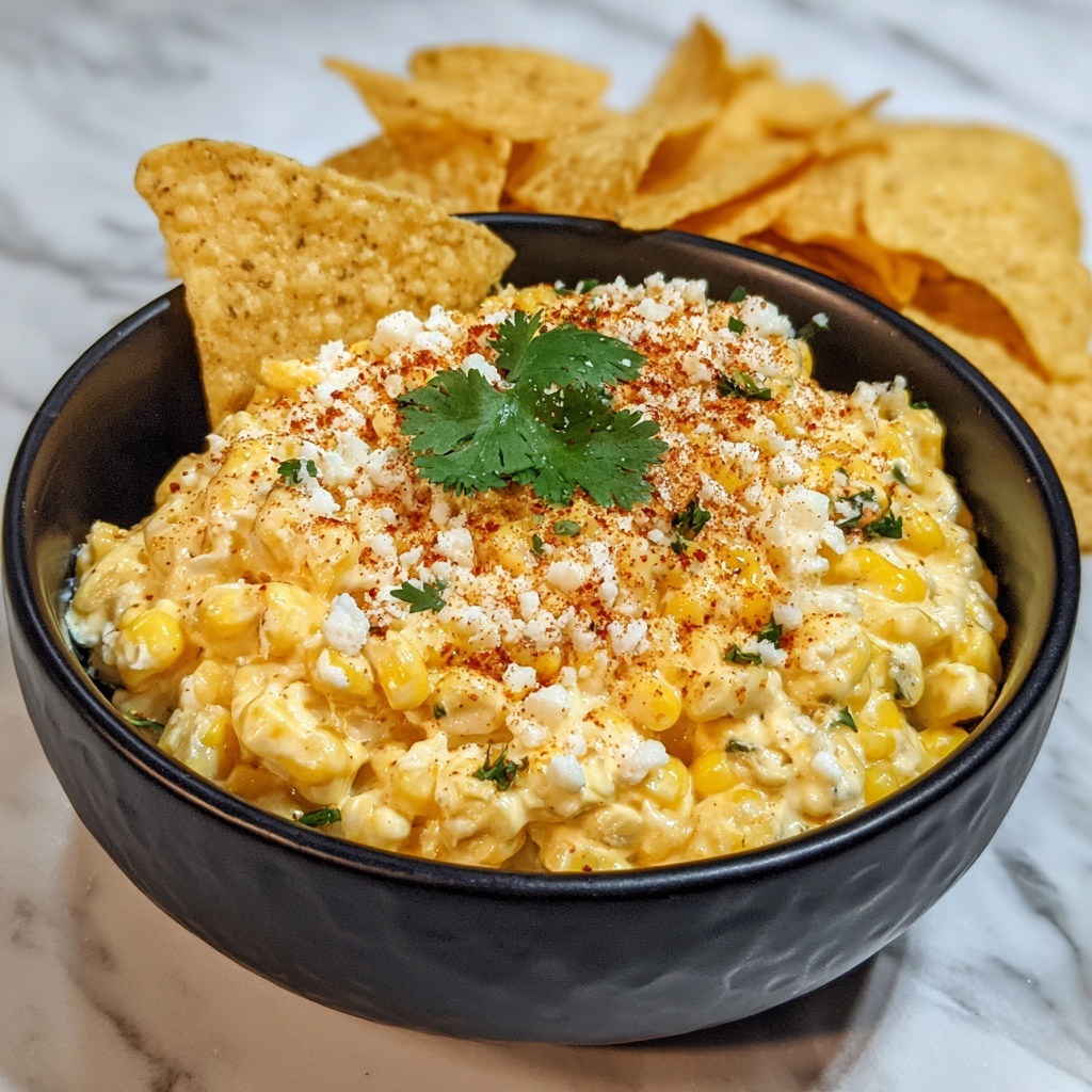 Elote Dip – Creamy Mexican Street Corn Dip Recipe - Recipe Image