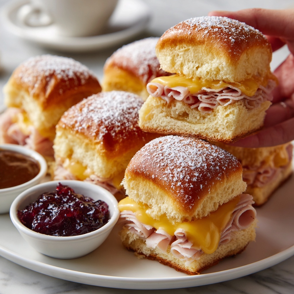 Monte Cristo Sliders Recipe - Recipe Image