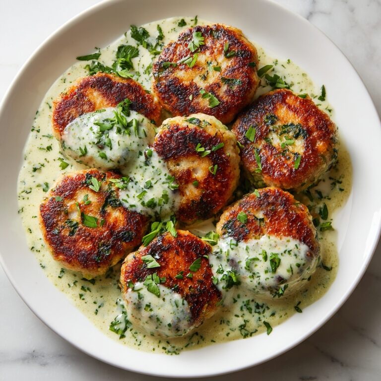 Baked Salmon Meatballs with Creamy Avocado Sauce Recipe