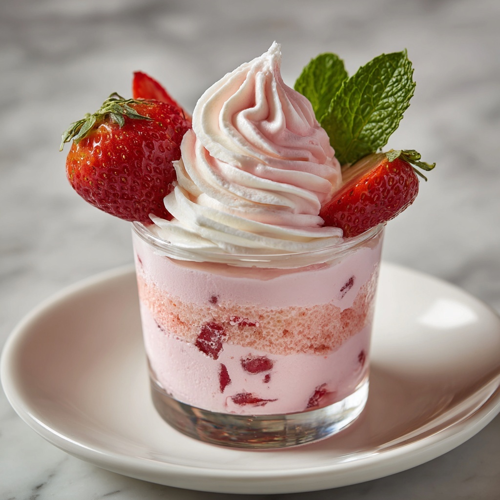 Strawberry Mousse Recipe - Recipe Image
