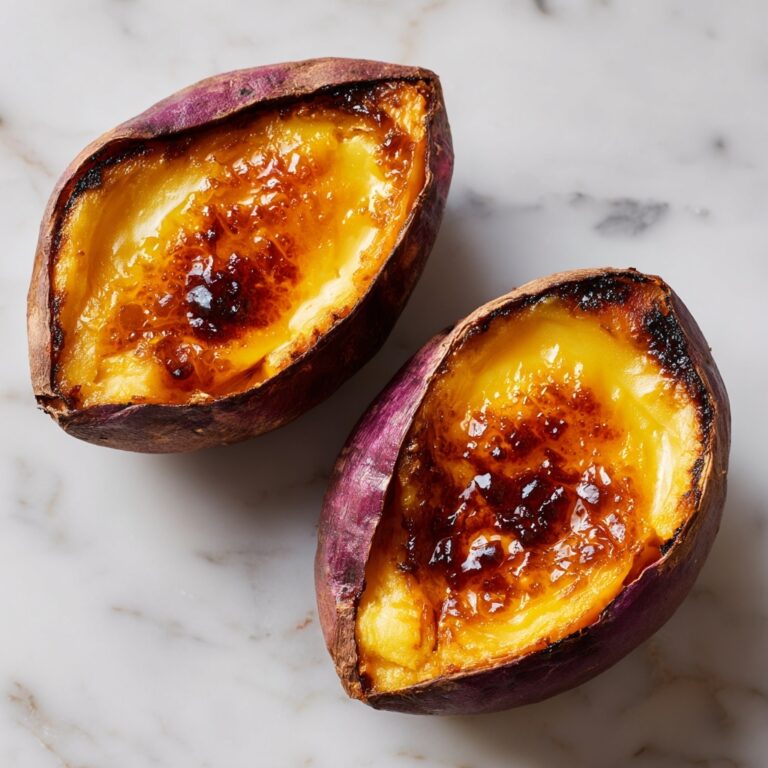 Japanese Sweet Potato Crème Brûlée Recipe