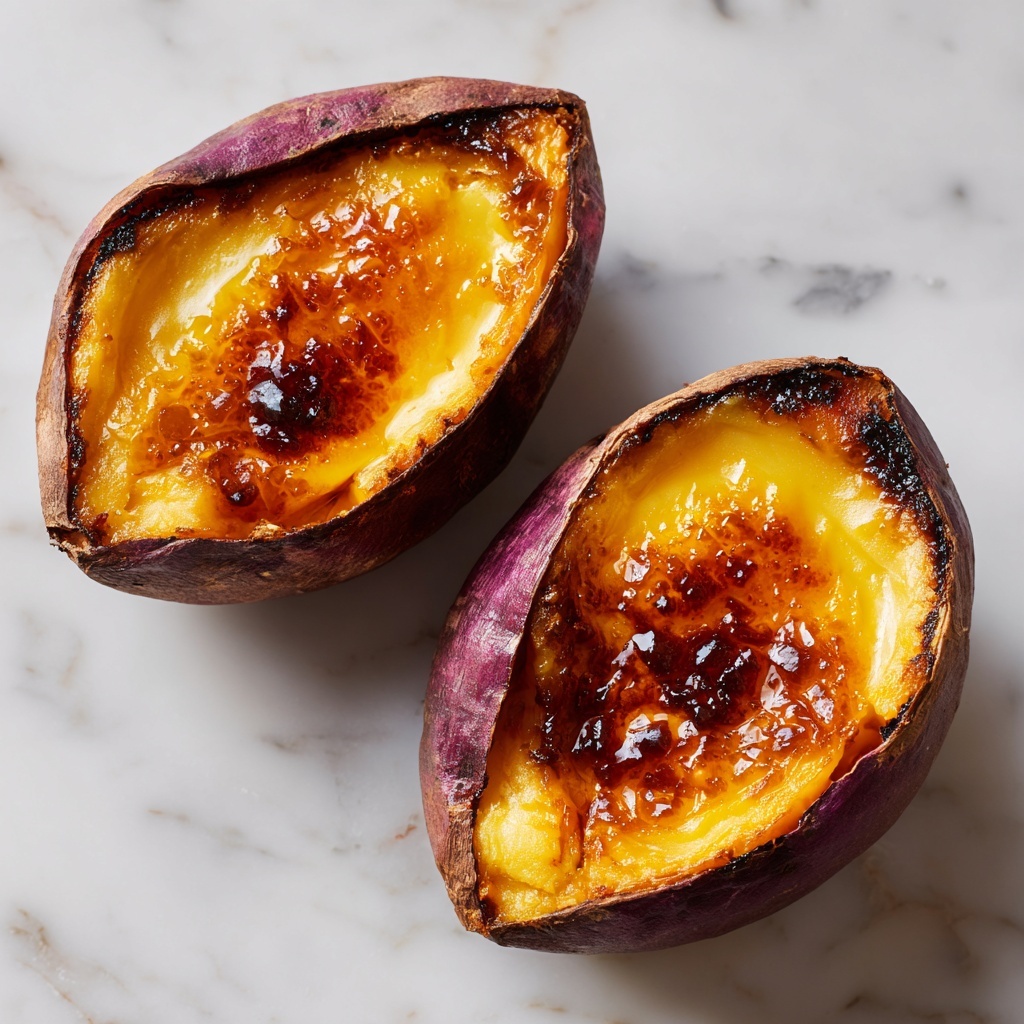 Japanese Sweet Potato Crème Brûlée Recipe - Recipe Image