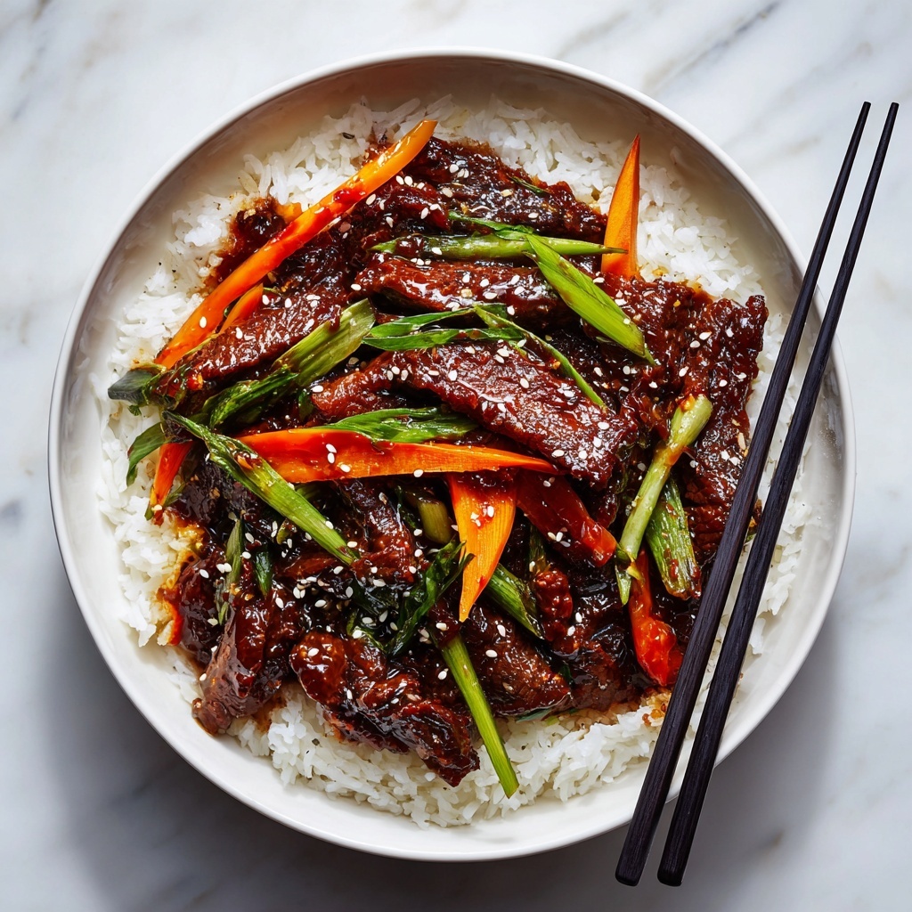 Korean Beef Bowl Recipe - Recipe Image