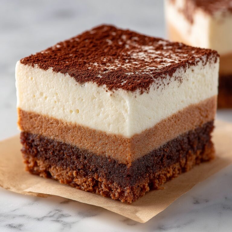 Tiramisu Brownies Recipe