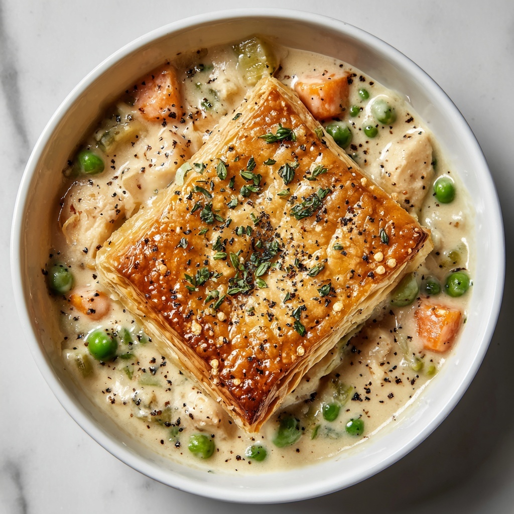Creamy Chicken Pot Pie Recipe - Recipe Image