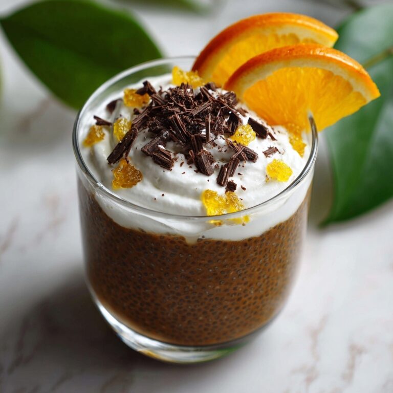 Chocolate Orange Chia Pudding Recipe