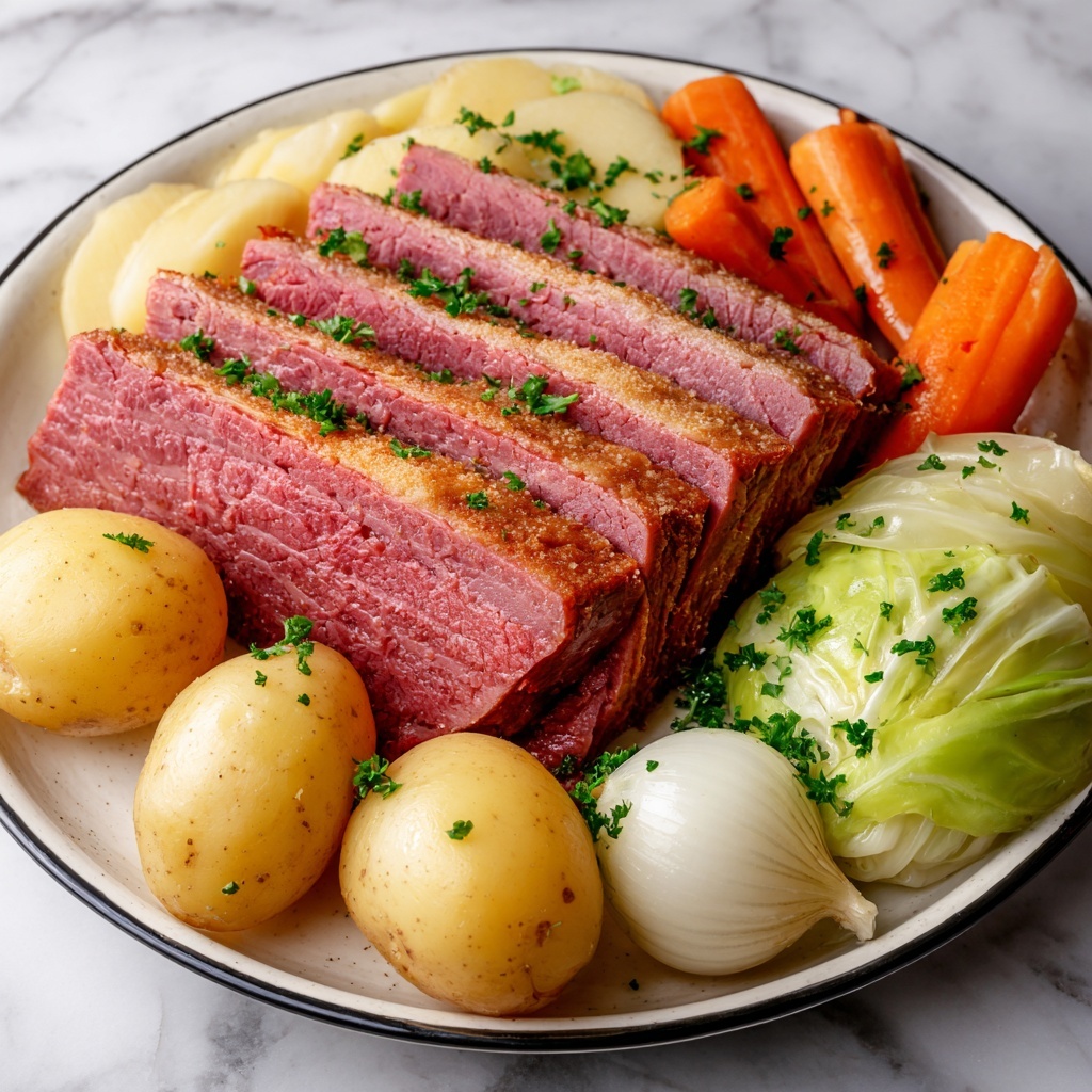 Easy Corned Beef and Cabbage Sheet Pan Recipe - Recipe Image
