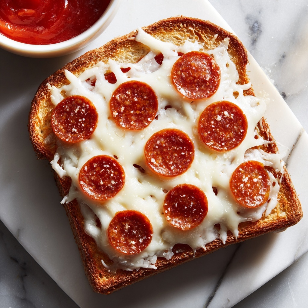 Pizza Toast Recipe - Recipe Image