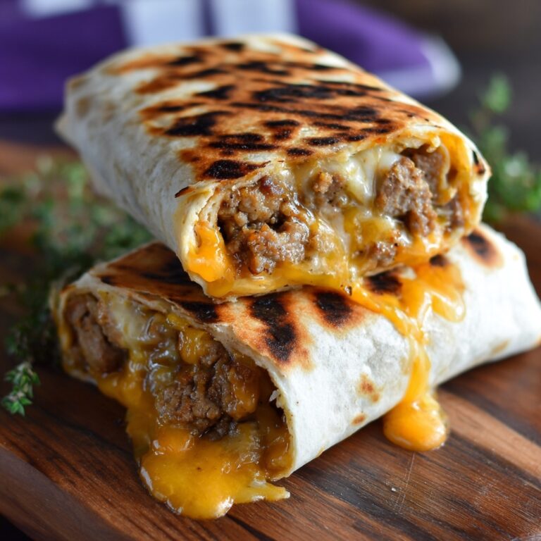 Cheeseburger Burritos Animal Style Recipe