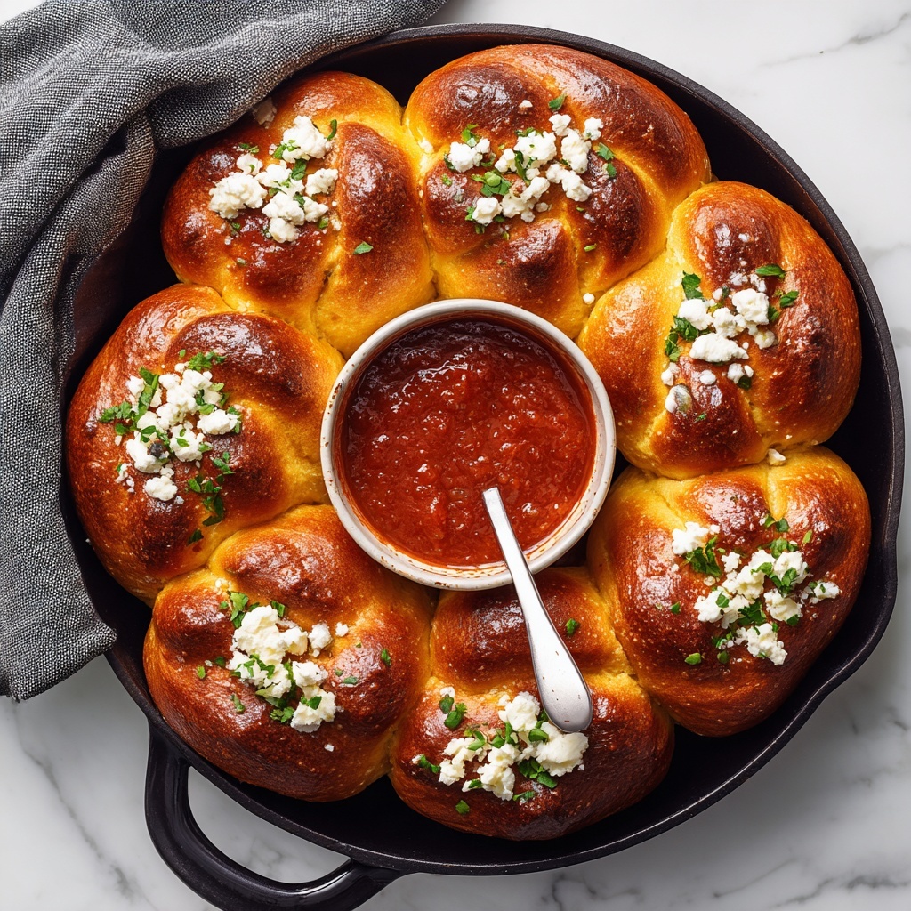 Garlic Knots with Homemade Garlic Butter Sauce Recipe - Recipe Image