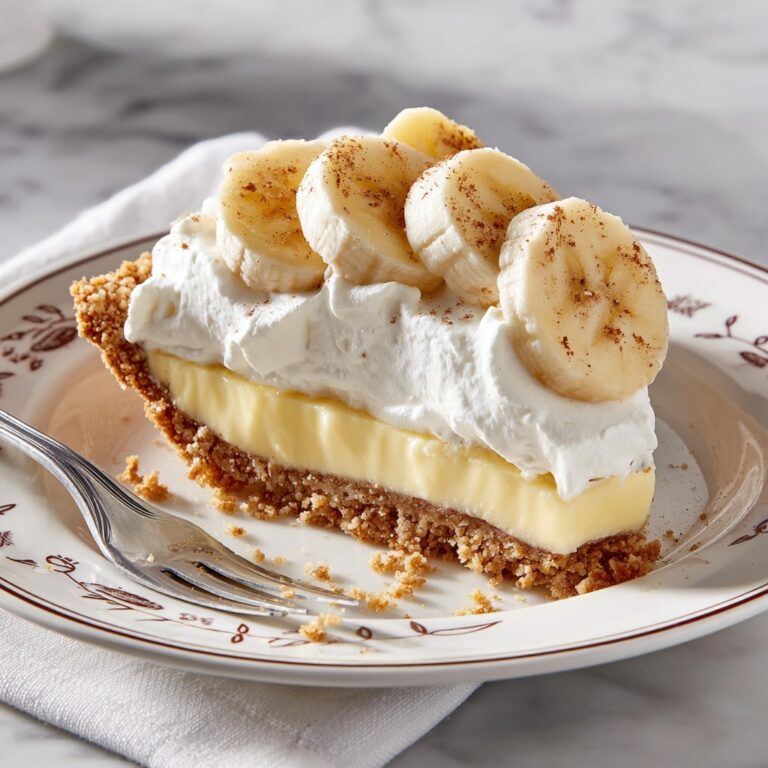 Old-Fashioned Banana Cream Pie Recipe