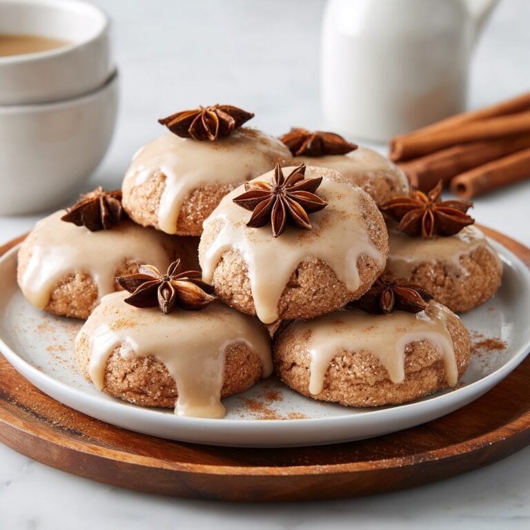 Espresso Chai Cookies with Maple Cinnamon Icing Recipe