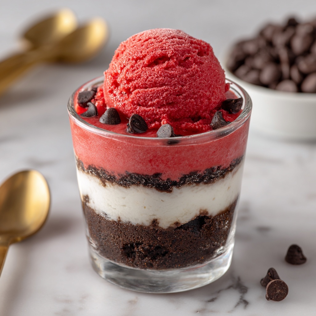 The Best Edible Red Velvet Cookie Dough Recipe - Recipe Image