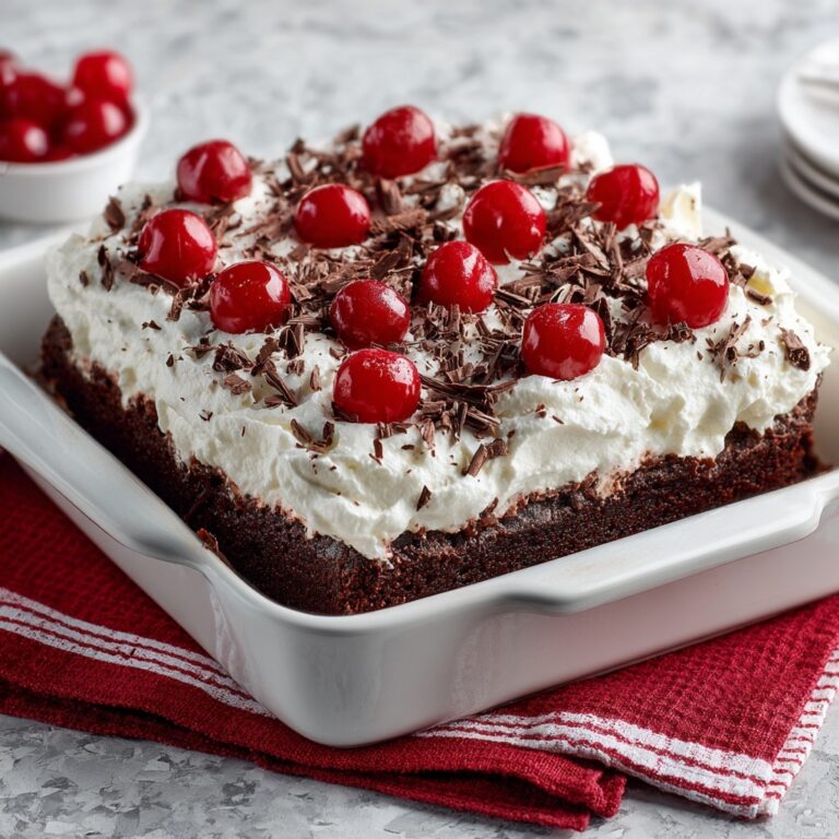 Black Forest Poke Cake Recipe