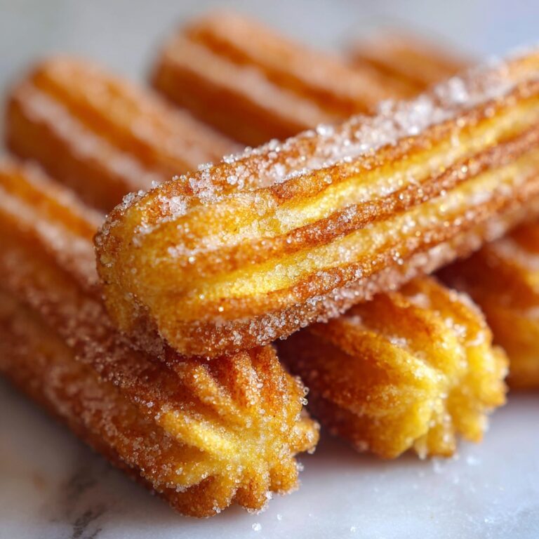 Crispy Cinnamon Sugar Churros Poppers with Chocolate Dipping Sauce Recipe