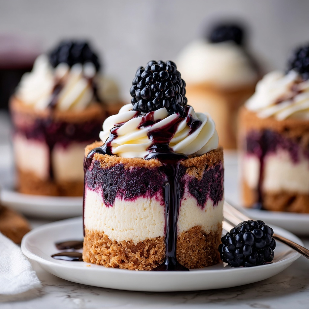 White Chocolate Blueberry Cheesecake Cupcakes Recipe - Recipe Image