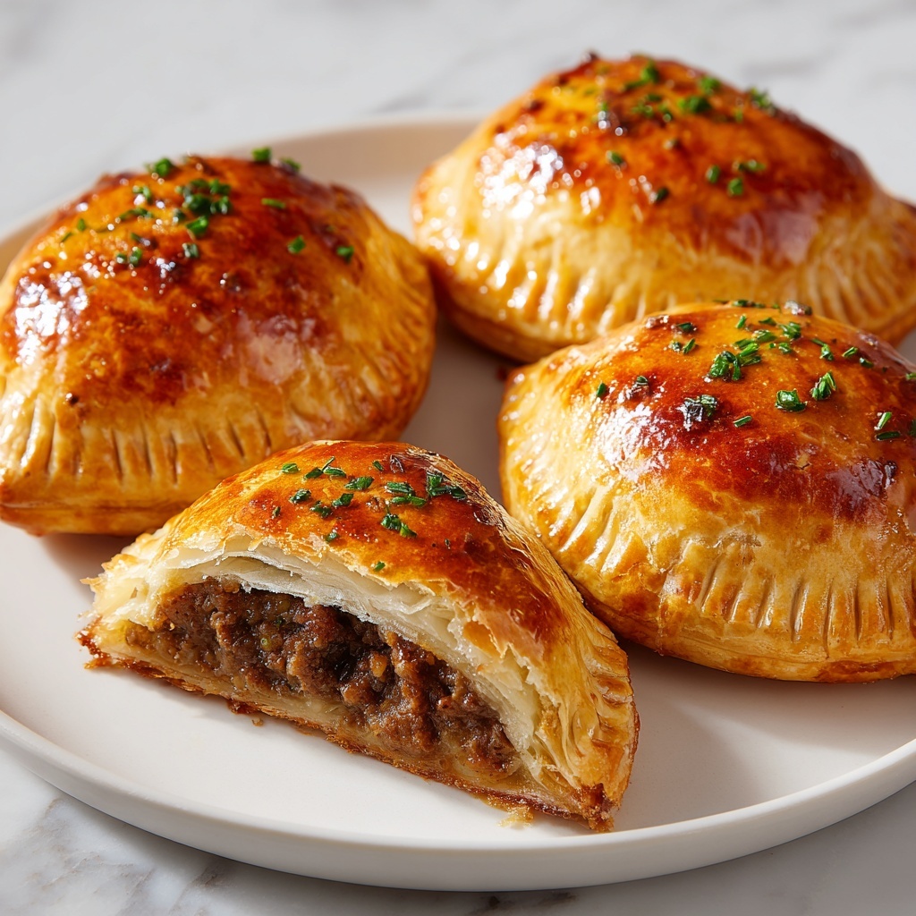 Beef and Cheese Hand Pies: A Delicious Recipe for Savory Snacks Recipe - Recipe Image