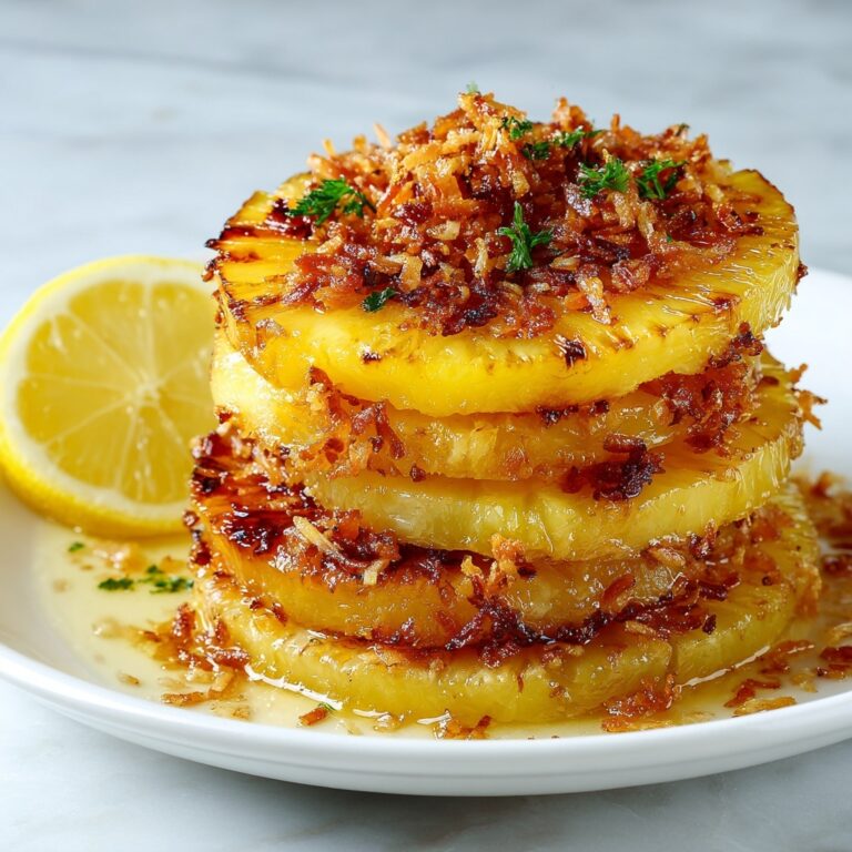 Fried Pineapple with Coconut Crust Recipe