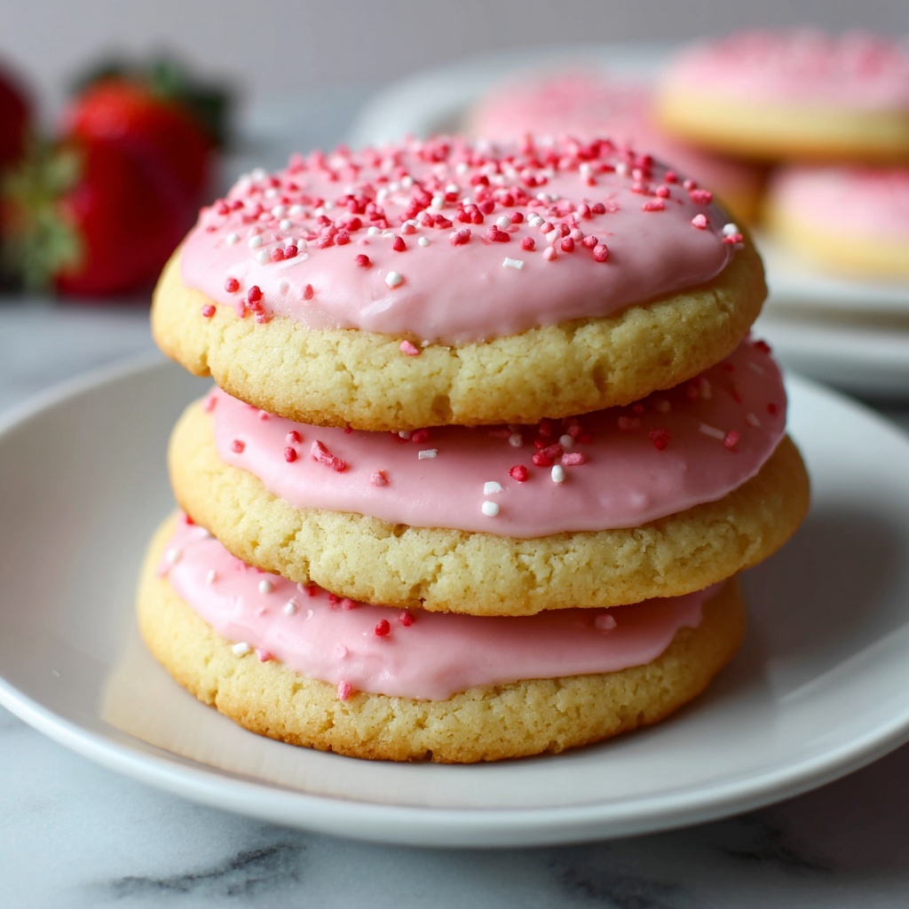 Strawberry Shortbread Cookies Recipe - Recipe Image
