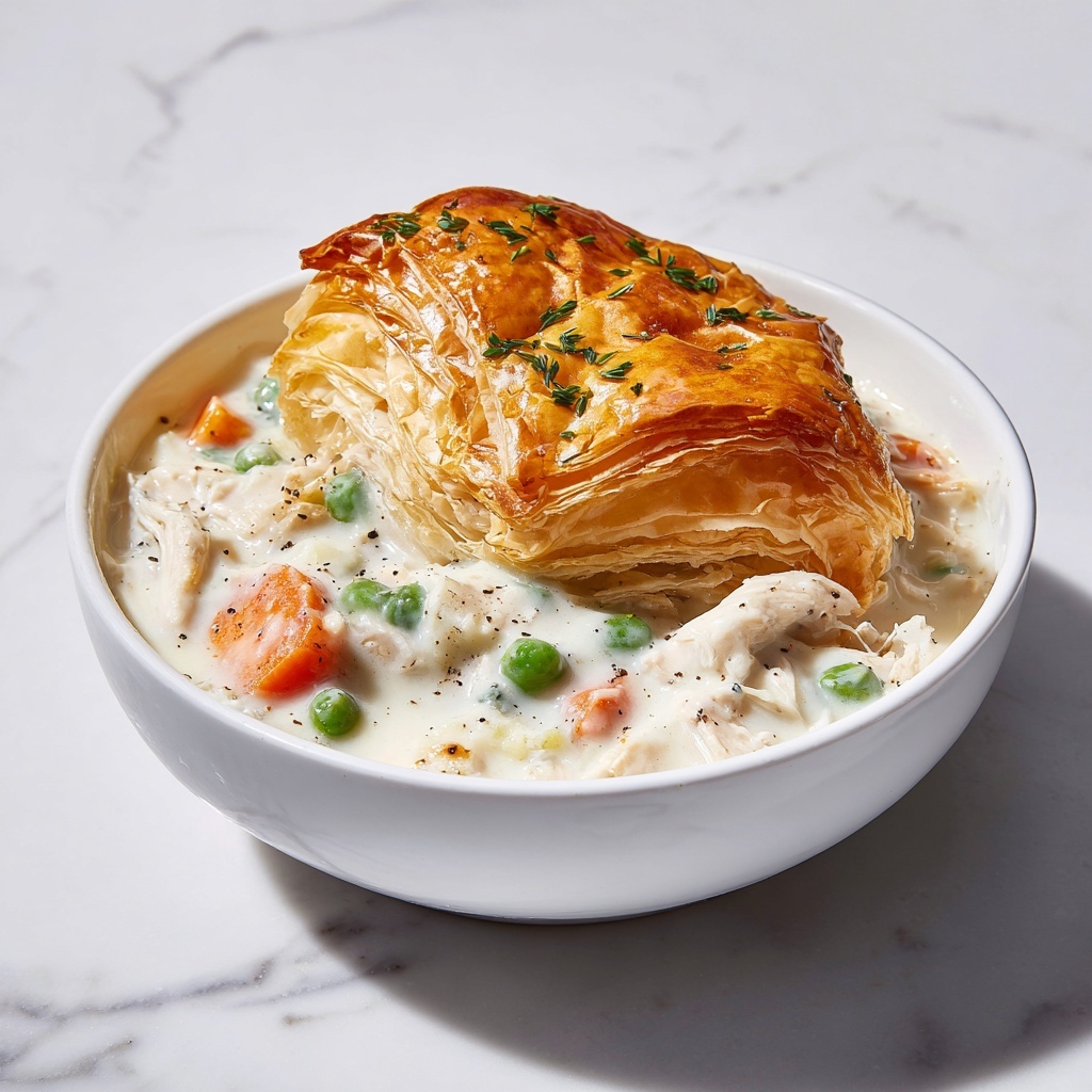 Creamy Chicken Pot Pie Recipe - Recipe Image