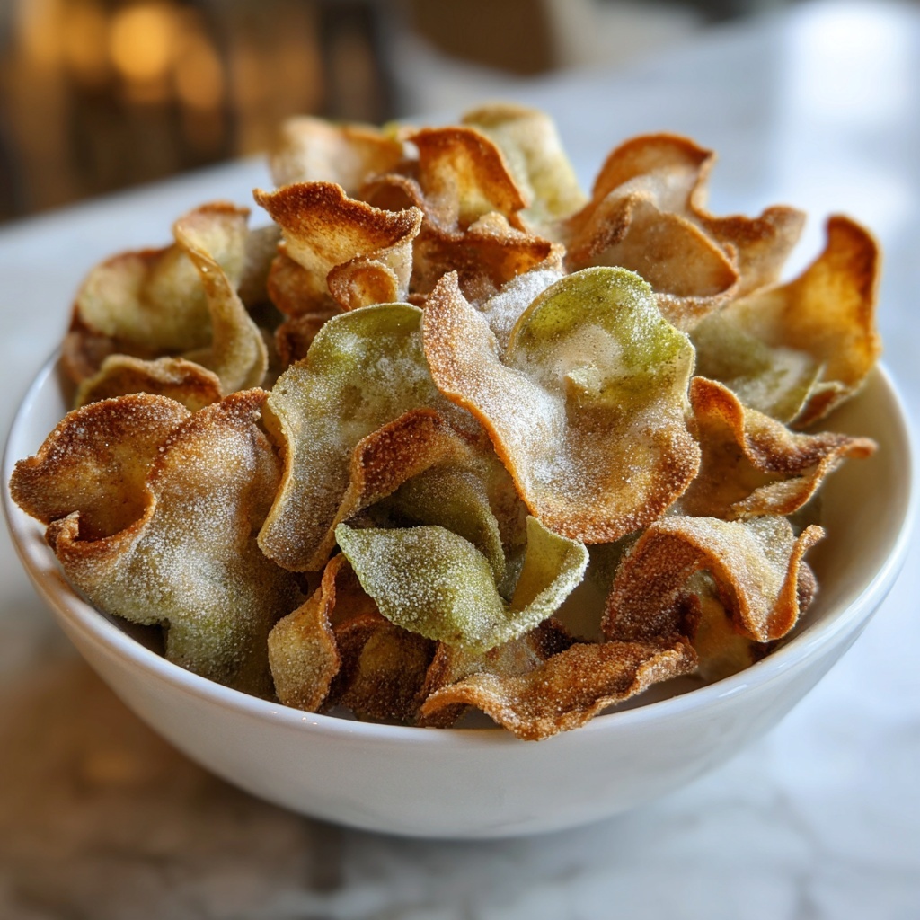 Crispy Spinach Chips Recipe - Recipe Image