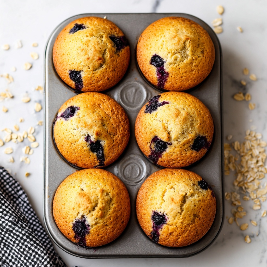 Blueberry Oatmeal Muffins Recipe - Recipe Image