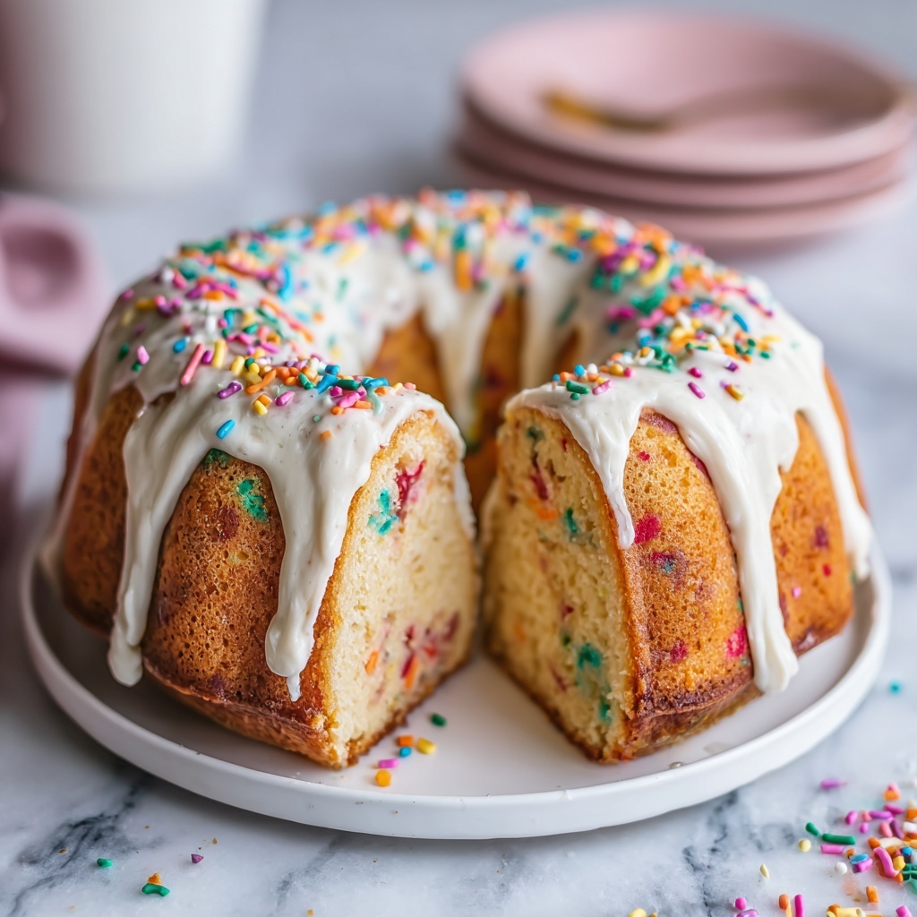 Funfetti Bundt Cake Recipe - Recipe Image