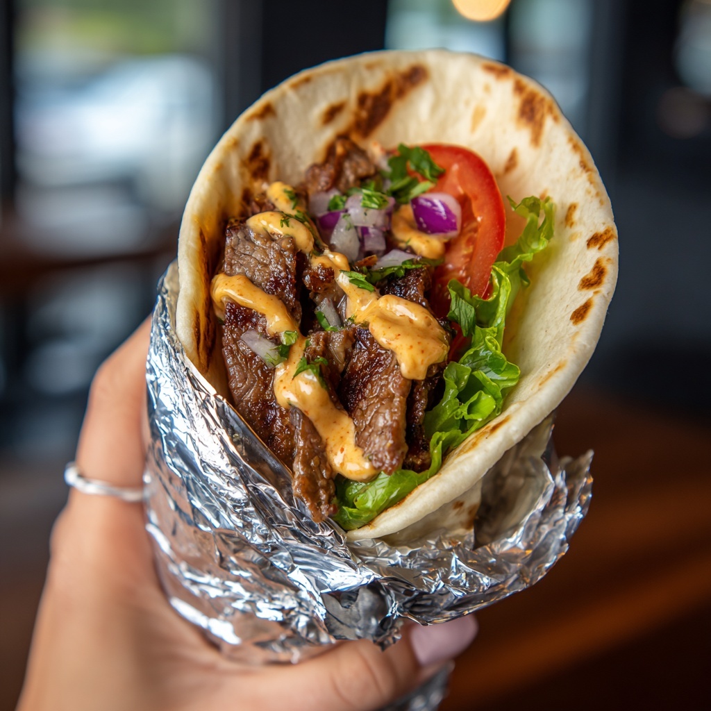 Kalimera's Famous Greek Chicken Gyros Recipe - Recipe Image