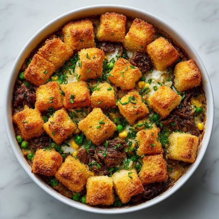 One-Pan Ground Turkey Pot Pie Recipe